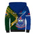 Samoa And South Africa Rugby Sherpa Hoodie 2023 World Cup Manu Samoa With Springboks - Wonder Print Shop