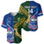 Custom Samoa And South Africa Rugby Baseball Jersey 2023 World Cup Manu Samoa With Springboks - Wonder Print Shop