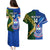 Custom Samoa And South Africa Rugby Couples Matching Puletasi Dress and Hawaiian Shirt 2023 World Cup Manu Samoa With Springboks - Wonder Print Shop