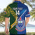 Custom Samoa And South Africa Rugby Hawaiian Shirt 2023 World Cup Manu Samoa With Springboks - Wonder Print Shop