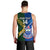 Custom Samoa And South Africa Rugby Men Tank Top 2023 World Cup Manu Samoa With Springboks - Wonder Print Shop