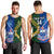 Custom Samoa And South Africa Rugby Men Tank Top 2023 World Cup Manu Samoa With Springboks - Wonder Print Shop