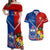 Samoa And Tonga Rugby Couples Matching Off Shoulder Maxi Dress and Hawaiian Shirt 2023 World Cup Manu Samoa With Ikale Tahi - Wonder Print Shop