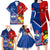 Samoa And Tonga Rugby Family Matching Long Sleeve Bodycon Dress and Hawaiian Shirt 2023 World Cup Manu Samoa With Ikale Tahi - Wonder Print Shop