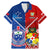 Samoa And Tonga Rugby Family Matching Mermaid Dress and Hawaiian Shirt 2023 World Cup Manu Samoa With Ikale Tahi - Wonder Print Shop