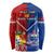 Samoa And Tonga Rugby Long Sleeve Shirt 2023 World Cup Manu Samoa With Ikale Tahi - Wonder Print Shop