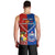 Samoa And Tonga Rugby Men Tank Top 2023 World Cup Manu Samoa With Ikale Tahi - Wonder Print Shop