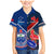 Samoa And France Rugby Family Matching Mermaid Dress and Hawaiian Shirt 2023 World Cup Manu Samoa With Les Bleus - Wonder Print Shop