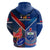 Samoa And France Rugby Hoodie 2023 World Cup Manu Samoa With Les Bleus - Wonder Print Shop