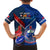 Samoa And France Rugby Kid Hawaiian Shirt 2023 World Cup Manu Samoa With Les Bleus - Wonder Print Shop