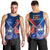 Samoa And France Rugby Men Tank Top 2023 World Cup Manu Samoa With Les Bleus - Wonder Print Shop