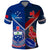 Samoa And France Rugby Polo Shirt 2023 World Cup Manu Samoa With Les Bleus - Wonder Print Shop