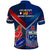 Samoa And France Rugby Polo Shirt 2023 World Cup Manu Samoa With Les Bleus - Wonder Print Shop