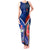 Samoa And France Rugby Tank Maxi Dress 2023 World Cup Manu Samoa With Les Bleus - Wonder Print Shop