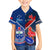 Custom Samoa And France Rugby Hawaiian Shirt 2023 World Cup Manu Samoa With Les Bleus - Wonder Print Shop