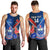 Custom Samoa And France Rugby Men Tank Top 2023 World Cup Manu Samoa With Les Bleus - Wonder Print Shop