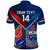 Custom Samoa And France Rugby Polo Shirt 2023 World Cup Manu Samoa With Les Bleus - Wonder Print Shop