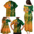 Australia And Ireland Rugby Family Matching Puletasi Dress and Hawaiian Shirt 2023 World Cup Walllabies With Shamrocks - Wonder Print Shop