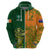 Australia And Ireland Rugby Hoodie 2023 World Cup Walllabies With Shamrocks - Wonder Print Shop