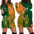 Australia And Ireland Rugby Hoodie Dress 2023 World Cup Walllabies With Shamrocks - Wonder Print Shop