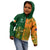 Australia And Ireland Rugby Kid Hoodie 2023 World Cup Walllabies With Shamrocks - Wonder Print Shop