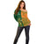 Australia And Ireland Rugby Off Shoulder Sweater 2023 World Cup Walllabies With Shamrocks - Wonder Print Shop