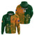 Custom Australia And Ireland Rugby Hoodie 2023 World Cup Walllabies With Shamrocks - Wonder Print Shop