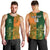 Custom Australia And Ireland Rugby Men Tank Top 2023 World Cup Walllabies With Shamrocks - Wonder Print Shop