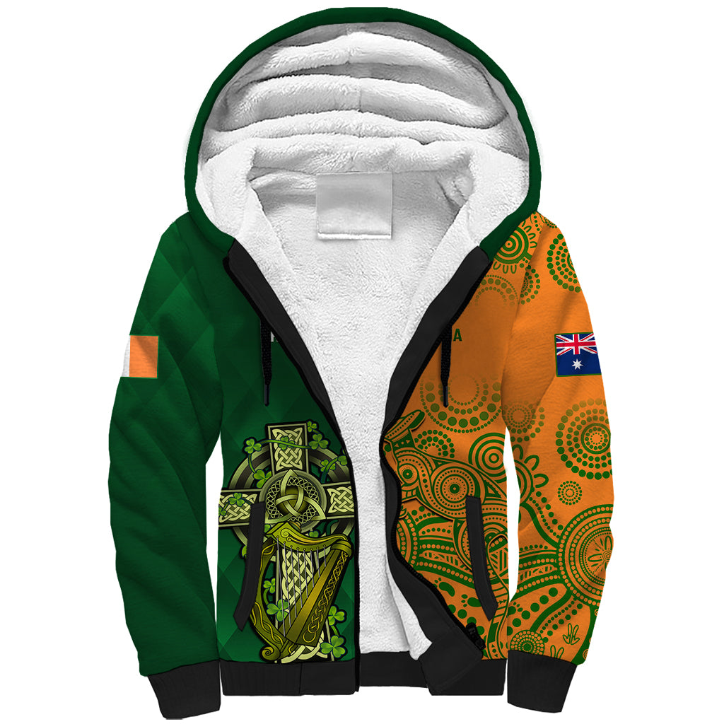 custom-australia-and-ireland-rugby-sherpa-hoodie-2023-world-cup-walllabies-with-shamrocks