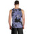 Purple Hawaii Men Tank Top Tapa Cloth Mix Tropical Flowers Pastel Vibes - Wonder Print Shop