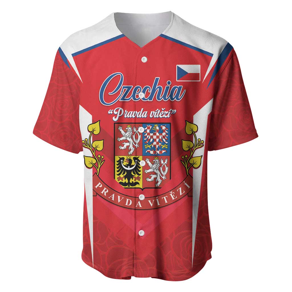 Czech Republic Restoration Day Baseball Jersey Czechia Pravda Vitezi - Wonder Print Shop