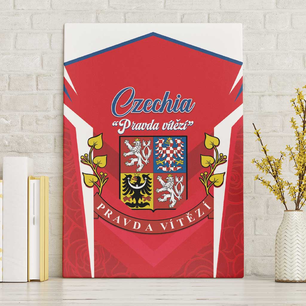 Czech Republic Restoration Day Canvas Wall Art Czechia Pravda Vitezi - Wonder Print Shop