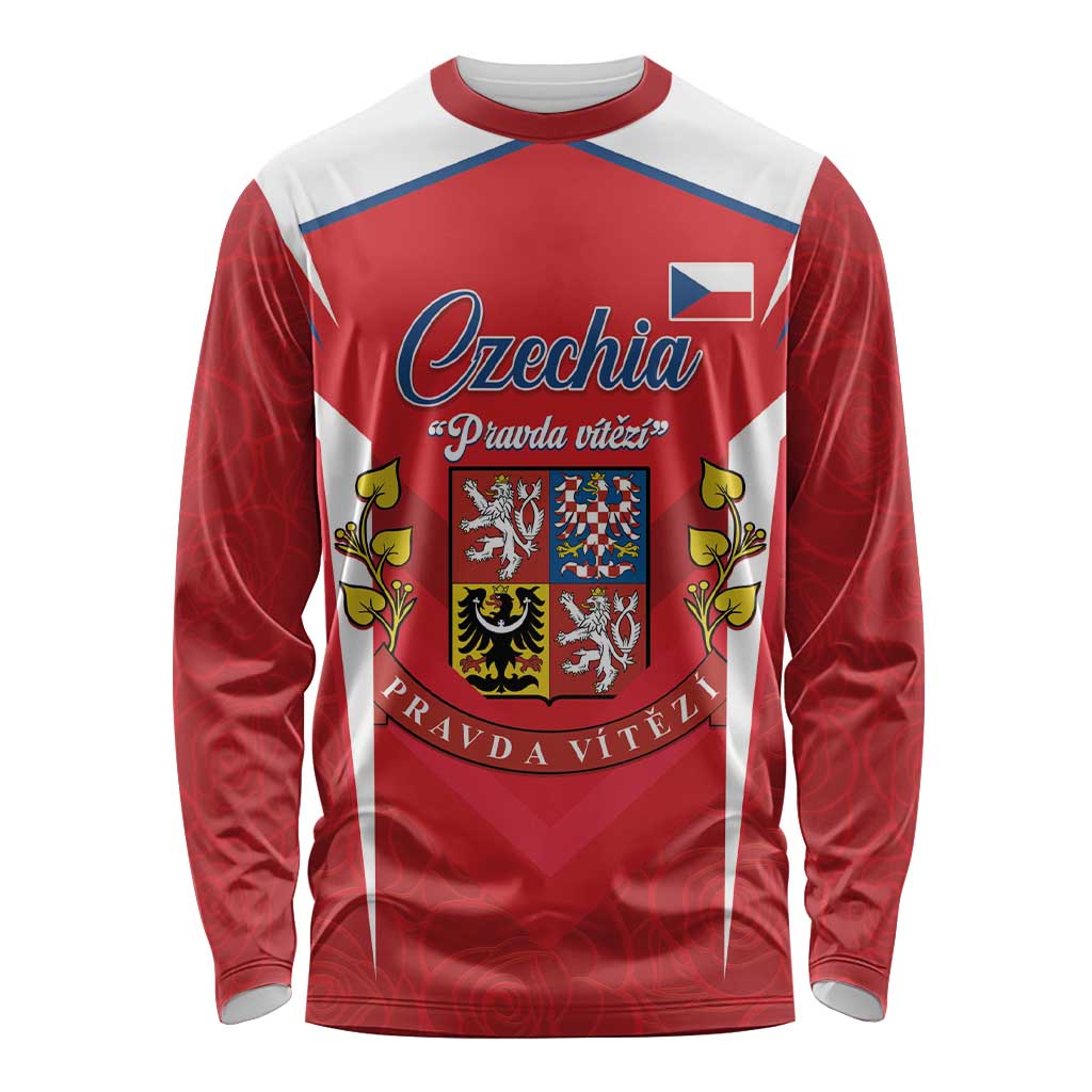 Czech Republic Restoration Day Long Sleeve Shirt Czechia Pravda Vitezi - Wonder Print Shop