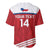 Custom Czech Republic Football Baseball Jersey Go Czechia - Sporty Style - Wonder Print Shop