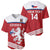 Custom Czech Republic Football Baseball Jersey Go Czechia - Sporty Style - Wonder Print Shop