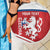 Custom Czech Republic Football Beach Blanket Go Czechia - Sporty Style - Wonder Print Shop