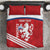 Custom Czech Republic Football Bedding Set Go Czechia - Sporty Style - Wonder Print Shop