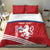 Custom Czech Republic Football Bedding Set Go Czechia - Sporty Style - Wonder Print Shop