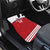 Custom Czech Republic Football Car Mats Go Czechia - Sporty Style - Wonder Print Shop