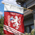 Custom Czech Republic Football Garden Flag Go Czechia - Sporty Style - Wonder Print Shop