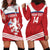 Custom Czech Republic Football Hoodie Dress Go Czechia - Sporty Style - Wonder Print Shop