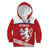 Custom Czech Republic Football Kid Hoodie Go Czechia - Sporty Style - Wonder Print Shop