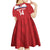 Custom Czech Republic Football Kid Short Sleeve Dress Go Czechia - Sporty Style - Wonder Print Shop