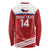 Custom Czech Republic Football Long Sleeve Shirt Go Czechia - Sporty Style - Wonder Print Shop