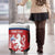 Custom Czech Republic Football Luggage Cover Go Czechia - Sporty Style - Wonder Print Shop