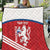 Custom Czech Republic Football Quilt Go Czechia - Sporty Style - Wonder Print Shop