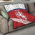 Custom Czech Republic Football Quilt Go Czechia - Sporty Style - Wonder Print Shop