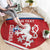 Custom Czech Republic Football Round Carpet Go Czechia - Sporty Style