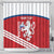 Custom Czech Republic Football Shower Curtain Go Czechia - Sporty Style