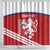 Custom Czech Republic Football Shower Curtain Go Czechia - Sporty Style